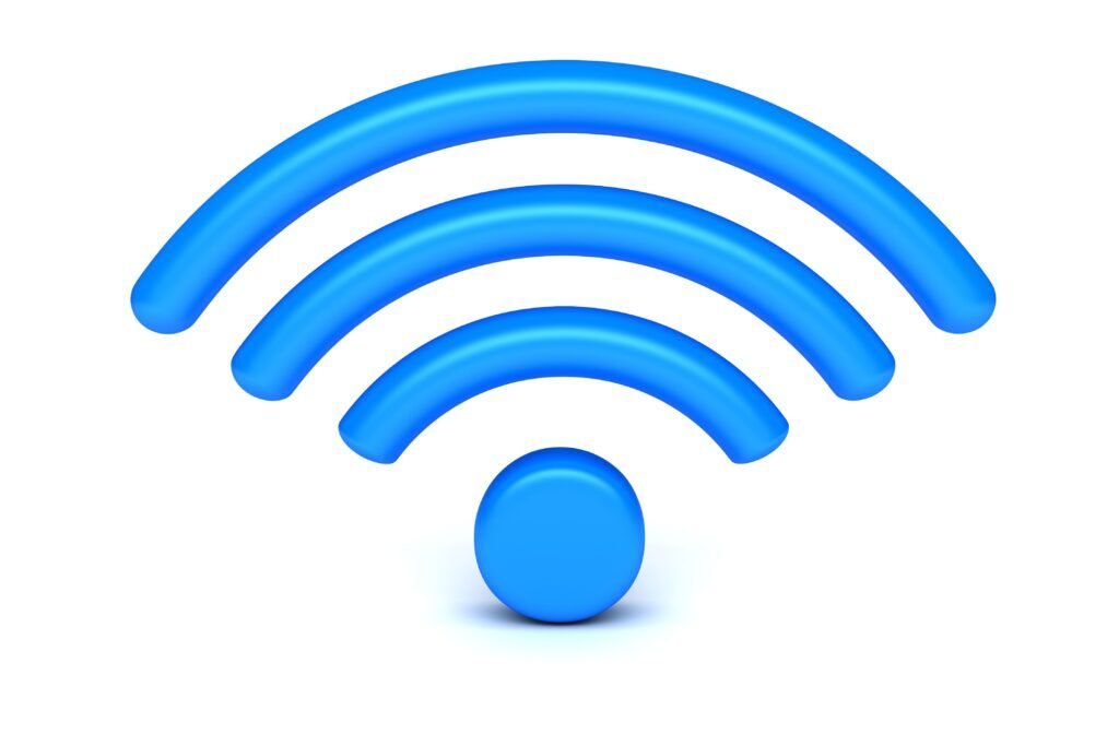 Ilustação de Wi-Fi.