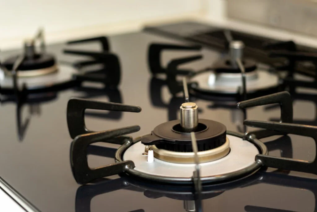 Queimadores de um cooktop a gás